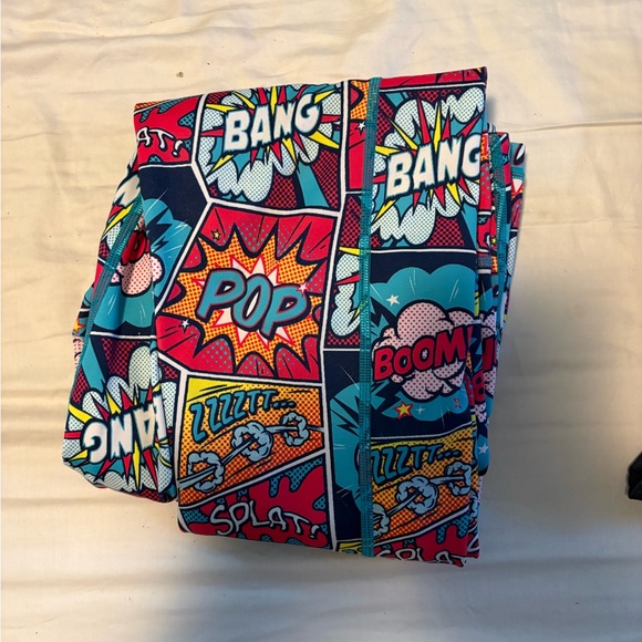 Constantly Varied Gear Pants - Comic Pop Art Print CVG Leggings